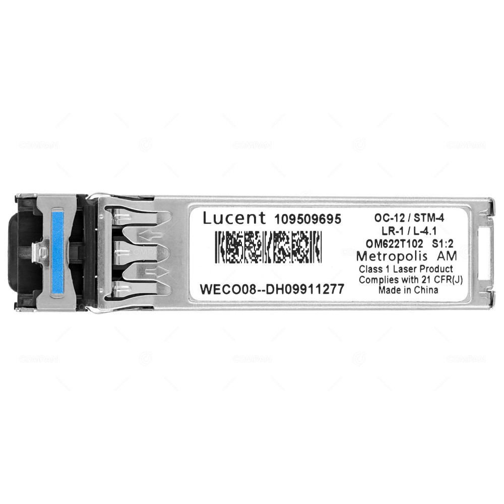 109509695 LUCENT OPTICAL TRANSCEIVER MODULE 1G SFP 1000BASE-LH LC 1310NM 40KM